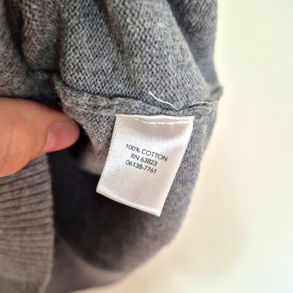 Christopher & Banks Gray Sleeveless Knit Sweater Tank – Size Small - Picture 3 of 4